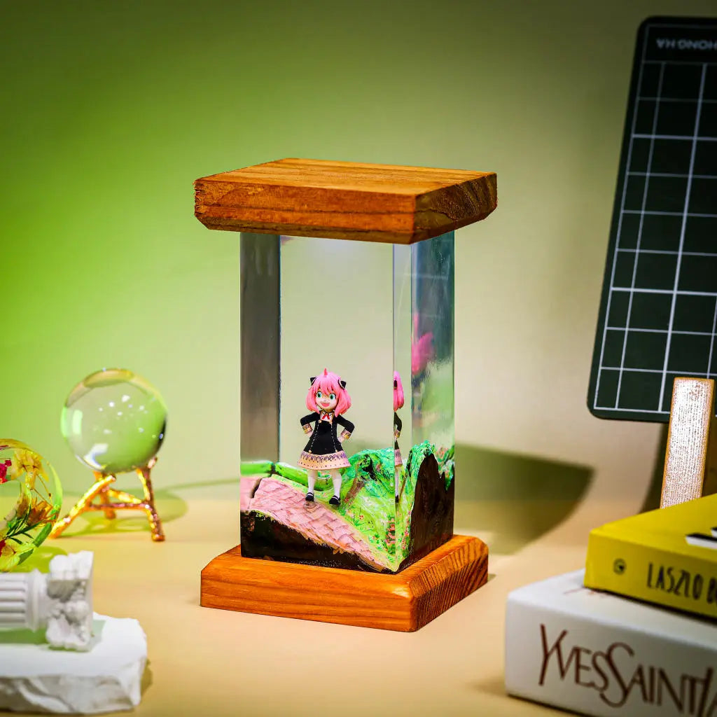 Anya Forger Spy × Family Epoxy Resin Lamp, Night Light