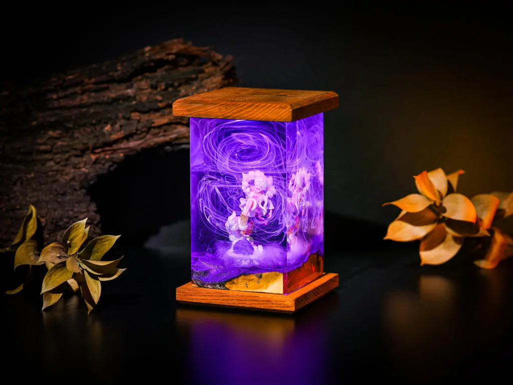 Luffy Gear 5 One Piece Epoxy Resin Lamp, Night Light