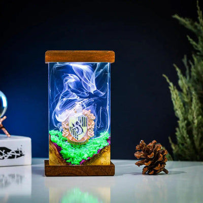 Hufflepuff Harry Potter Epoxy Resin Lamp, Night Light