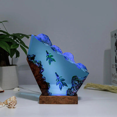 Ilu Avatar 2 Epoxy Resin Lamp, Night Light