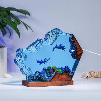 Ilu Avatar 2 Epoxy Resin Lamp, Night Light