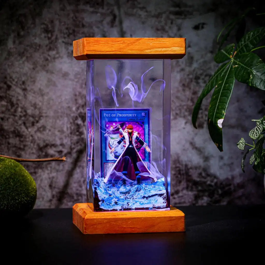 Kaiba Seto Yu-Gi-Oh Epoxy Resin Lamp, Night Light