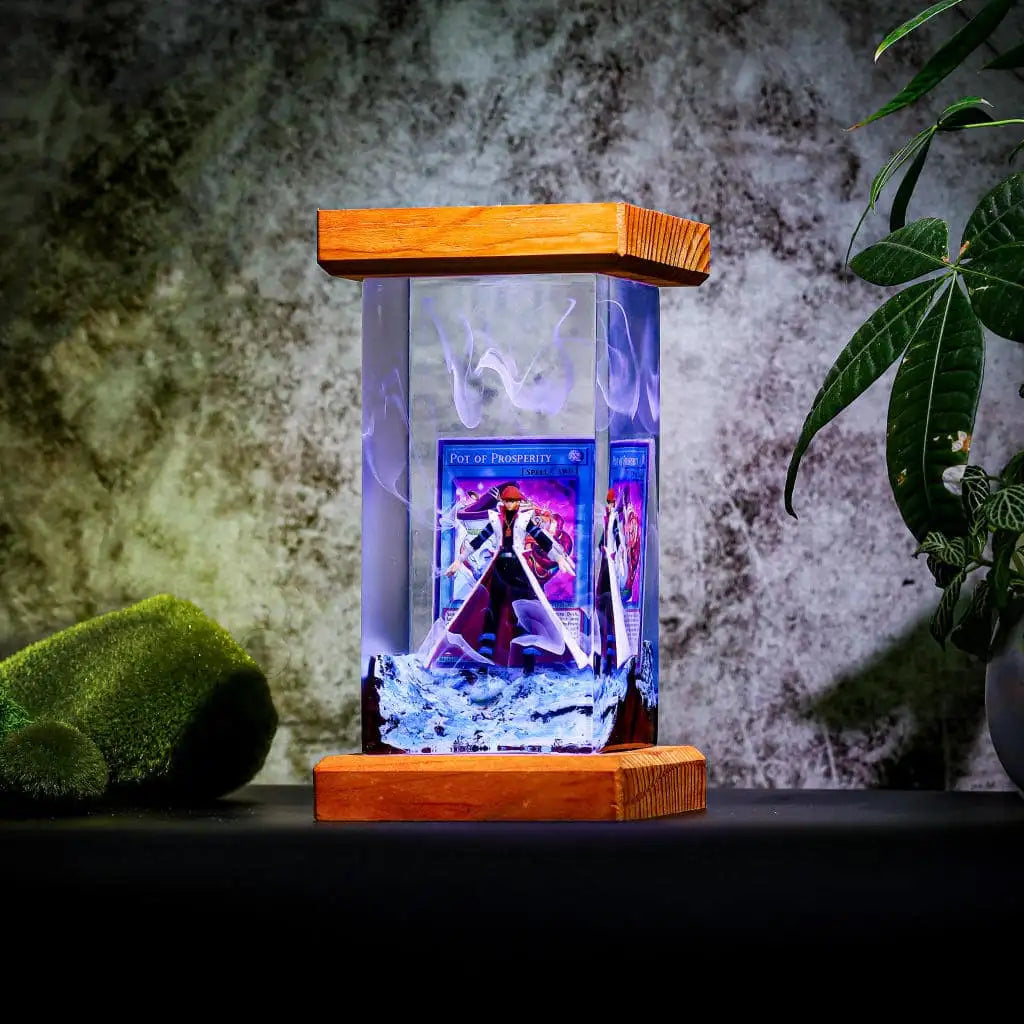 Kaiba Seto Yu-Gi-Oh Epoxy Resin Lamp, Night Light