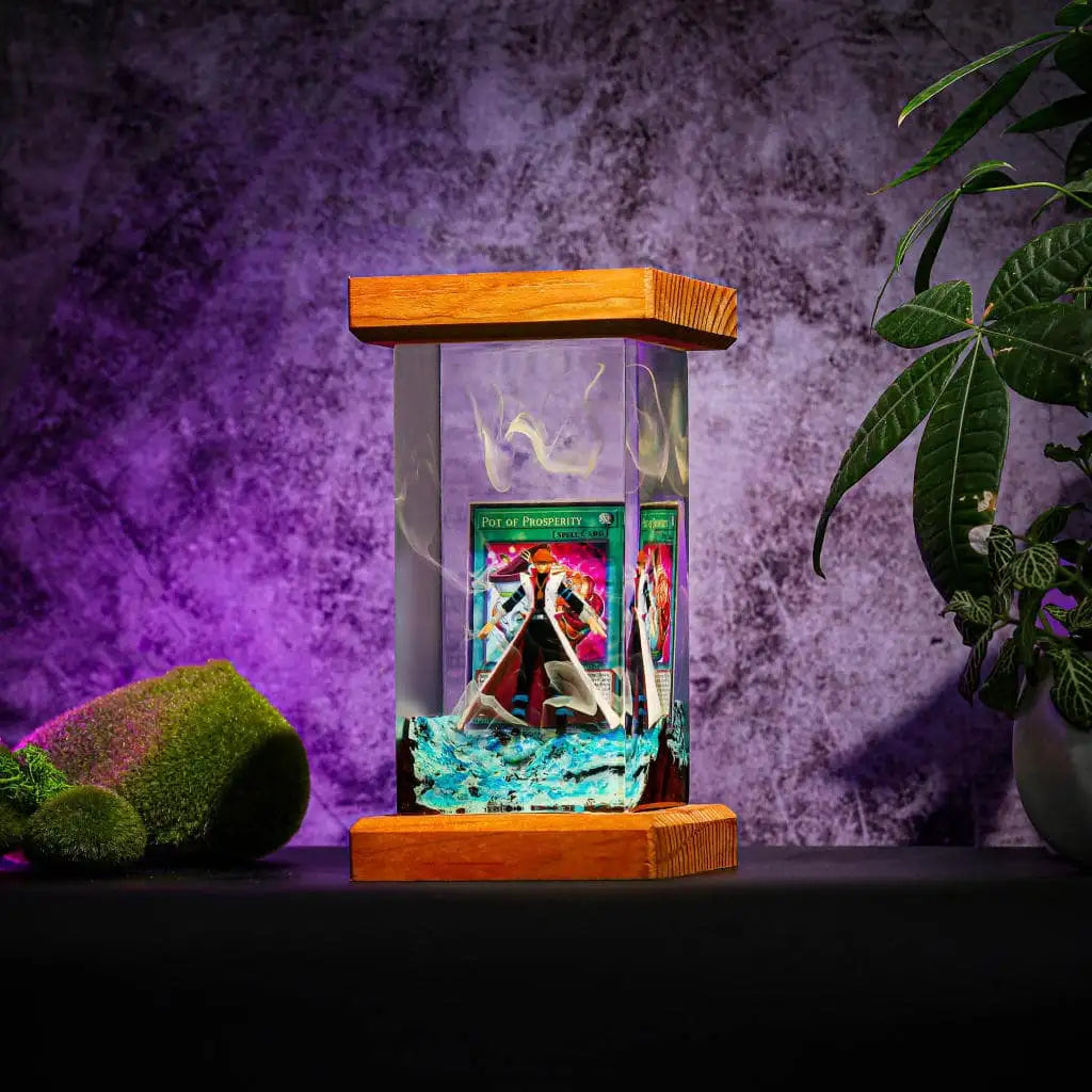 Kaiba Seto Yu-Gi-Oh Epoxy Resin Lamp, Night Light