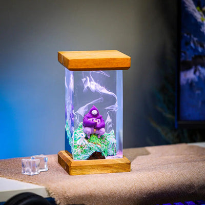 Ori and the Blind Forest Epoxy Resin Lamp, Night Light