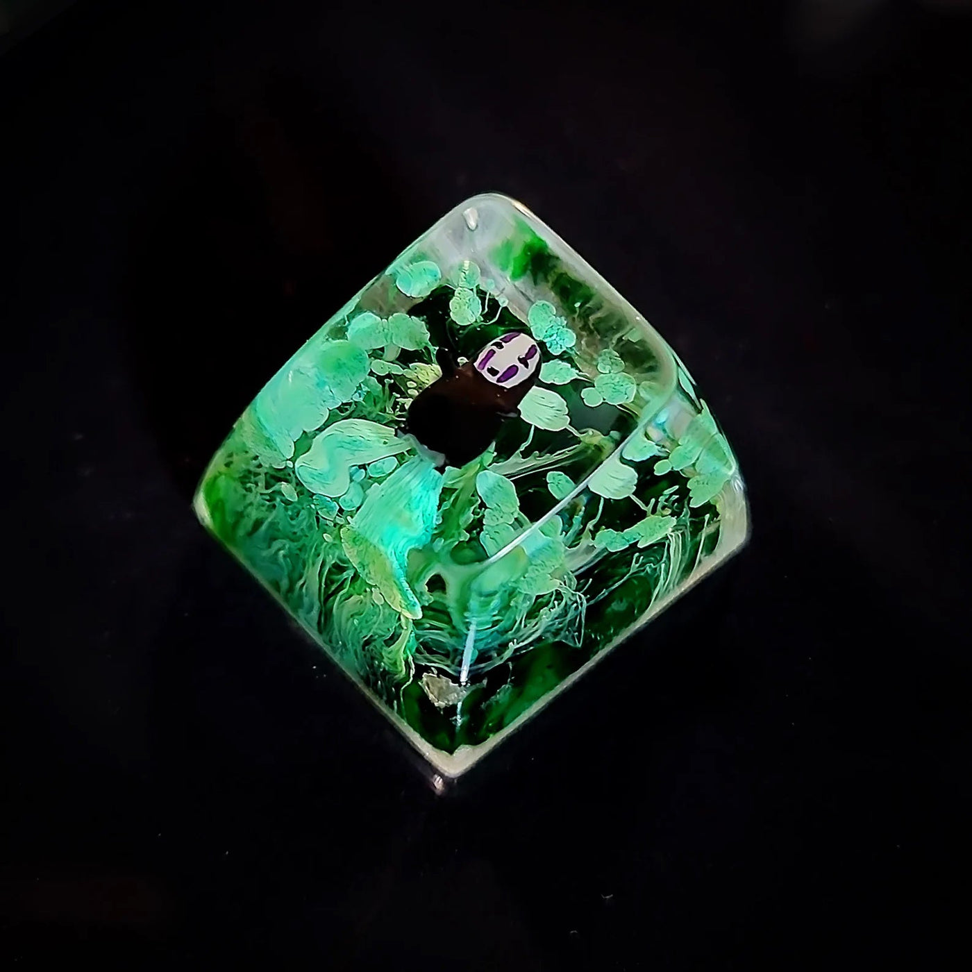 Spirited A No Face Faceless Artisan Keycaps Epoxy Resin