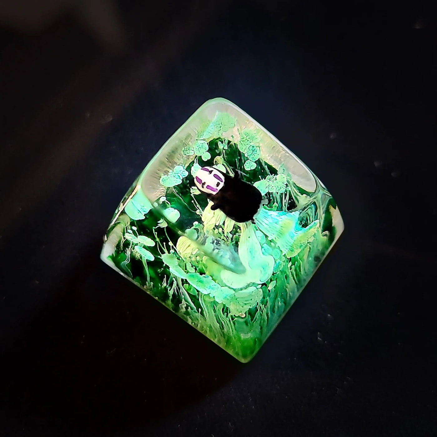 Spirited A No Face Faceless Artisan Keycaps Epoxy Resin