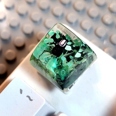 Spirited A No Face Faceless Artisan Keycaps Epoxy Resin