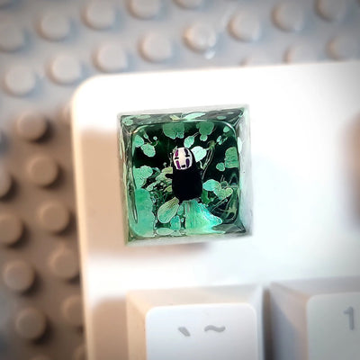 Spirited A No Face Faceless Artisan Keycaps Epoxy Resin