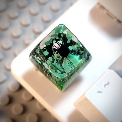 Spirited A No Face Faceless Artisan Keycaps Epoxy Resin