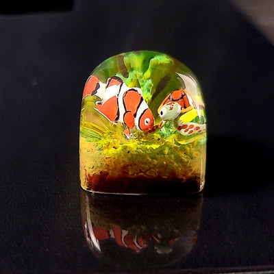 Fish Finding Nemo Squirt Marlin Dory Artisan Keycaps Epoxy Resin