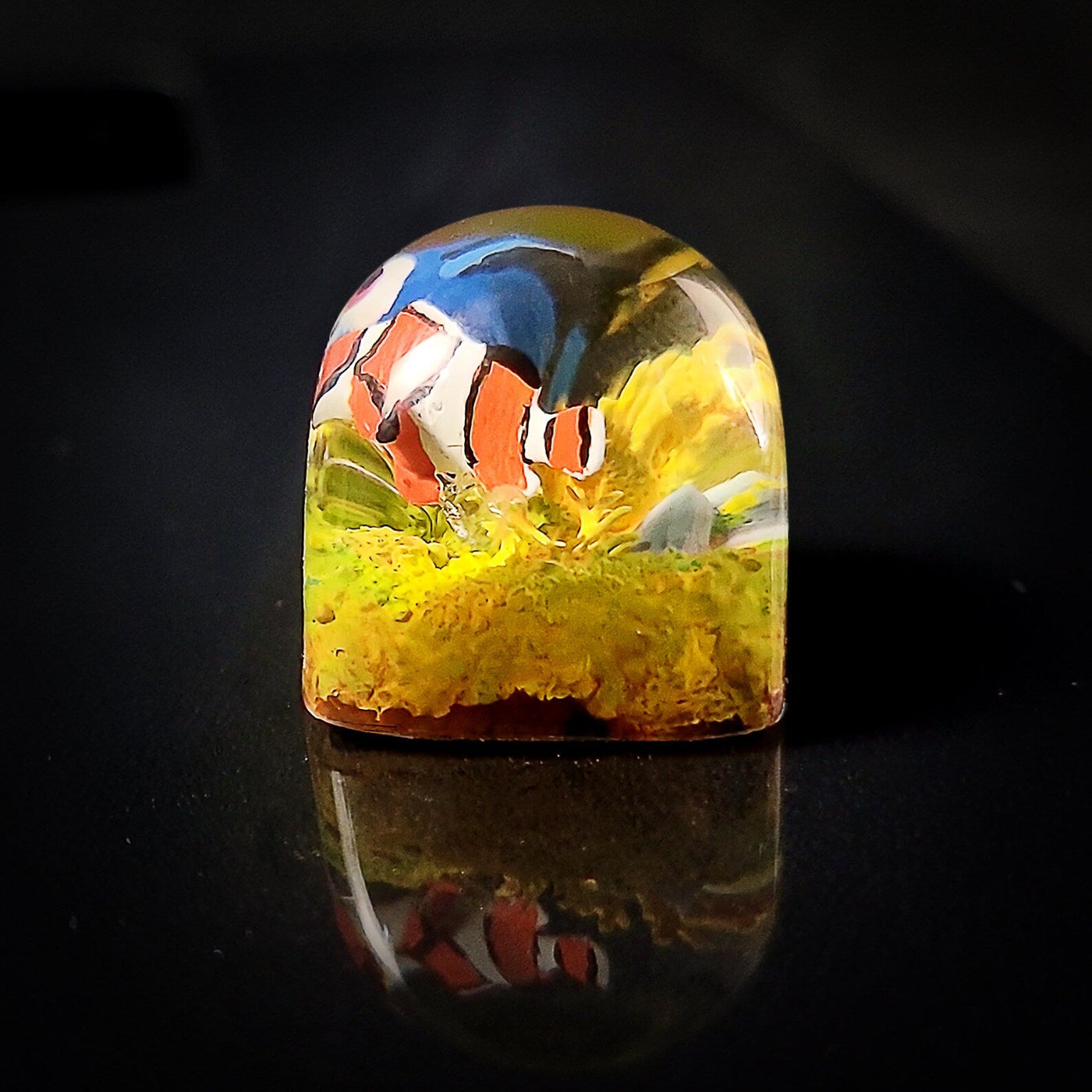 Fish Finding Nemo Squirt Marlin Dory Artisan Keycaps Epoxy Resin