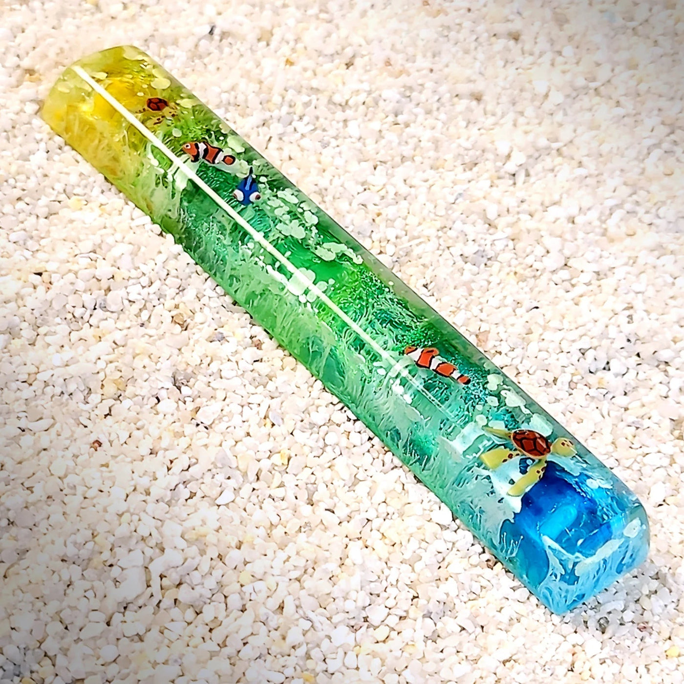 Finding Nemo Spacebar Artisan Keycaps Epoxy Resin