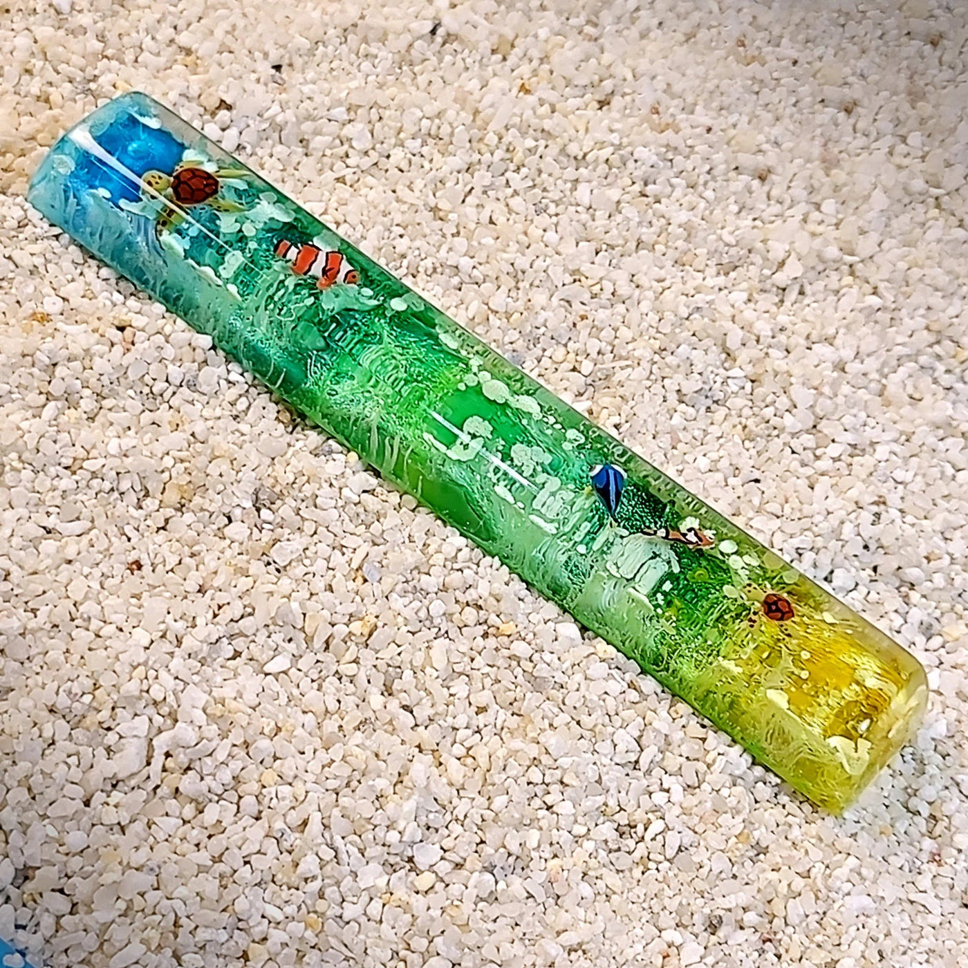 Finding Nemo Spacebar Artisan Keycaps Epoxy Resin