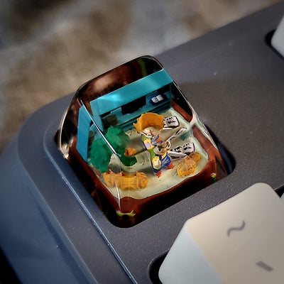 Chucky Halloween Artisan Keycaps Epoxy Resin