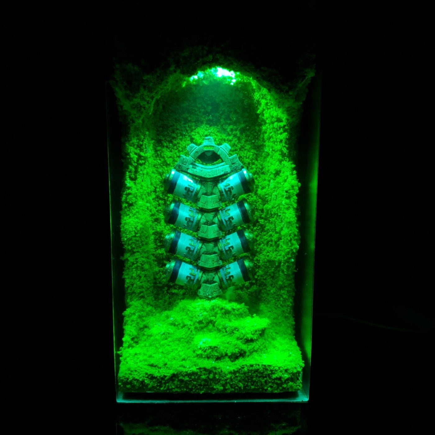 TLOZ TOTKD Zelda Link Zonai Charge Prop Battery Tears of the Kingdom Headphone Stand Epoxy Resin Lamp, Night Light