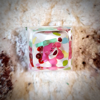 Toy Story Lotso Huggin Bear Artisan Keycaps Epoxy Resin