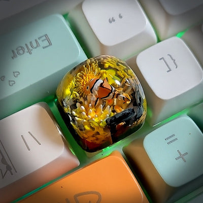 Finding Nemo Fish Artisan Keycaps Epoxy Resin