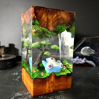 Pokemon Snorlax Epoxy Resin Lamp, Night Light