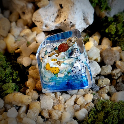 Ice Age Sid Manny Scrat Artisan Keycaps Epoxy Resin