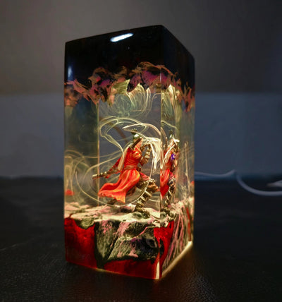 Sekiro Shadows Die Twice Epoxy Resin Lamp, Night Light