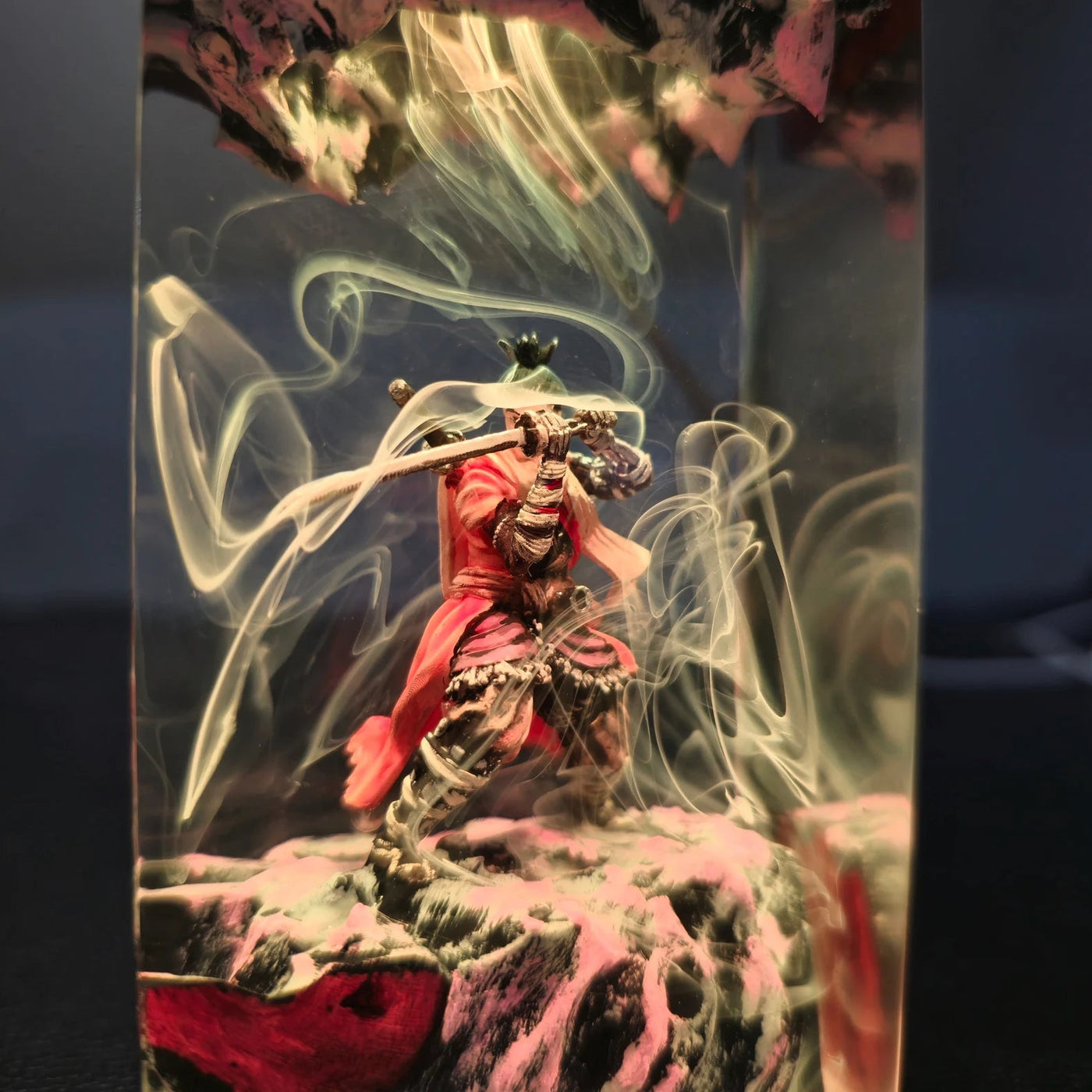 Sekiro Shadows Die Twice Epoxy Resin Lamp, Night Light