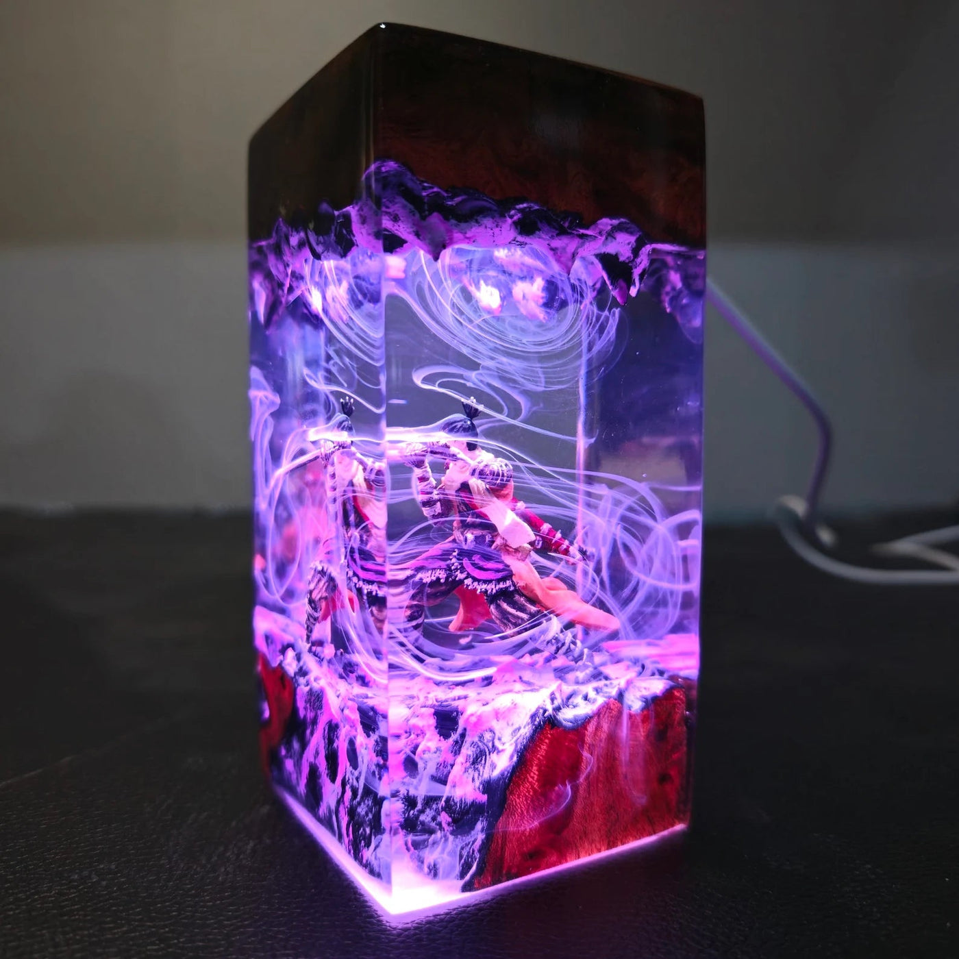 Sekiro Shadows Die Twice Epoxy Resin Lamp, Night Light