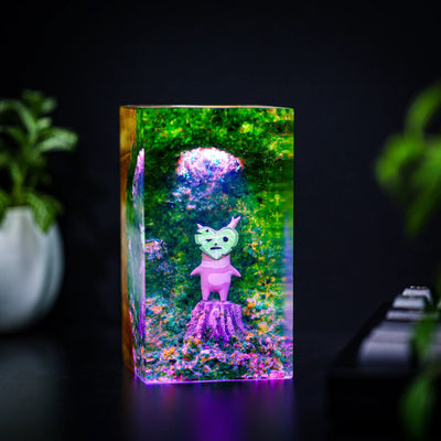 TLOZ TOTKD Zelda Korok Epoxy Resin Lamp, Night Light