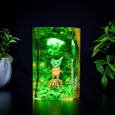 TLOZ TOTKD Zelda Korok Epoxy Resin Lamp, Night Light